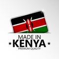 Made in Kenya graphic and label