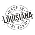 Made in Louisiana Quality Original Stamp Design Vector Art. Seal National Product Badge Vector.