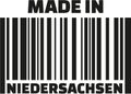 Made in Lower Saxony barcode german