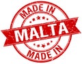 made in Malta stamp