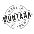 Made in Montana Quality Original Stamp Design Vector Art. Seal Badge vector.