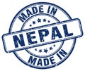 made in Nepal stamp