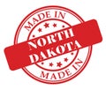 Made in North Dakota stamp