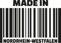 Made in North Rhine-Westphalia barcode german