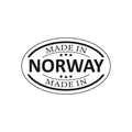 made in Norway stamp set, made in Kingdom of Norway product labels