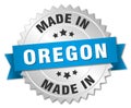 made in Oregon badge Royalty Free Stock Photo