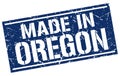 made in Oregon stamp Royalty Free Stock Photo