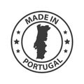 Made in Portugal icon. Stamp sticker. Vector illustration