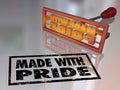 Made With Pride Branding Iron Proud Mark Handcraft Product