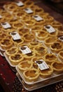 Packaged butter tarts from a local cafe