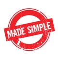 Made Simple rubber stamp