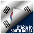 Made in SouthKorea graphic and label
