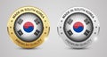 Made in SouthKorea graphics and labels set