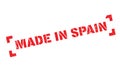 Made In Spain rubber stamp