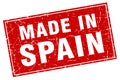 made in Spain stamp