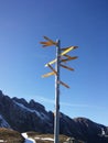 Beautiful Swiss mountains, fresh air Royalty Free Stock Photo