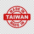 Made in Taiwan red stamp.