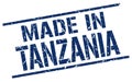 made in Tanzania stamp