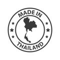 Made in Thailand icon. Stamp sticker. Vector illustration