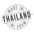 Made In Thailand Stamp Logo Icon Symbol Design. Seal Badge National Product vector.