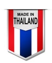 Made in Thailand word on hanging banner