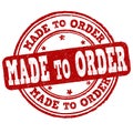 Made to order sign or stamp