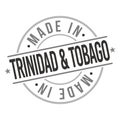 Made in Trinidad and Tobago Quality Original Stamp Design Vector Art Tourism Souvenir Round Seal badge