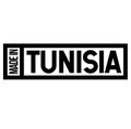 Made in Tunisia label on white