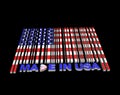 Made in USA. Royalty Free Stock Photo
