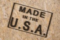 Made in the USA