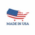 Made in USA icon Royalty Free Stock Photo