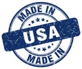 made in usa stamp Royalty Free Stock Photo