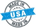 made in usa stamp Royalty Free Stock Photo