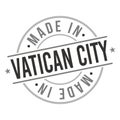 Made In Vatican City. Stamp Rectangle Map. Logo Icon Symbol. Design Certificated. Royalty Free Stock Photo