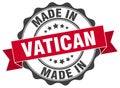 made in Vatican seal Royalty Free Stock Photo