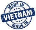 made in Vietnam stamp Royalty Free Stock Photo