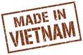 made in Vietnam stamp