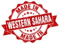 Made in Western Sahara seal