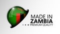 Made in Zambia graphic and label