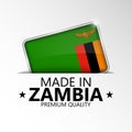 Made in Zambia graphic and label