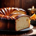 Madeira Cake , traditional popular sweet dessert cake