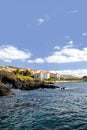 Madeira coastline, Canico de Baixo Royalty Free Stock Photo