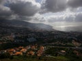 Madeira. Funchal. Panorama. Peak of Barcelos.