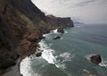 Madeira Island and Atlantic Ocean Royalty Free Stock Photo