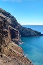 Madeira Island in the Atlantic Ocean. Hillside.