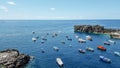 Madeira island beauty nature rocks ocean boats fishermen unbelievable