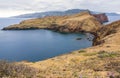 Madeira island ocean and mountains landscape, Calhan, Portugal Royalty Free Stock Photo