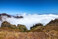 Madeira island, Portugal. Peak Ariero, Pico Arierio Royalty Free Stock Photo