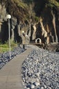 Madeira, Portugal - a walk by the water Royalty Free Stock Photo