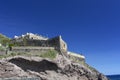 Madeira: the ruins of an ancient fort Royalty Free Stock Photo